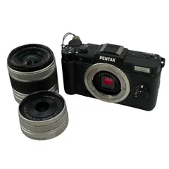 PENTAX Q ミラーレス一眼カメラ 本体と付属品　ジャンク Qシリーズ ミラーレス ペンタックス PENTAX Q ホワイト レンズ