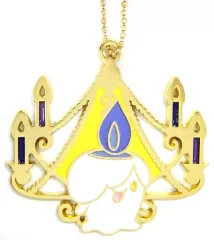 【中古】キーホルダー・マスコット(キャラクター) ヒトモシ ステンドグラス風チャーム 「一番くじ Pokemon Mimikkyu’s Circus」 G賞