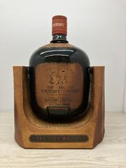 最終値下 超レア 蓋付き未開封 サントリーオールド 木箱 レトロ 木製