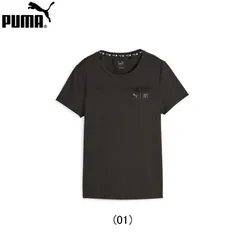 プーマ PUMA FIRST MILE ファースト マイル ランニングTシャツ 半袖 ウィメンズ レディース 女性陸上・ランニング用品 S (01)プーマブラック
