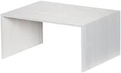 『在庫処分』(like-it) キッチン 収納 コの字ラック プラスラック ホワイト 約幅29.5x奥22x高14cm ライクイット 日本製 RA-01 デッドスペースを活用できる 食器棚の有効活用 食器棚収納 キッチン棚
