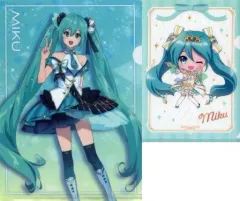 【中古】クリアファイル 初音ミク クリアファイルセット 「エンタメくじ 初音ミク 15th Anniversaryくじ」 クリアファイルセット賞