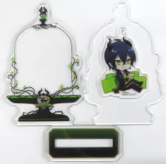 【中古】アクリルスタンド・アクリルパネル マレウス・ドラコニア 「ディズニー ツイステッドワンダーランド シースルーアクリルスタンド Vol.4」