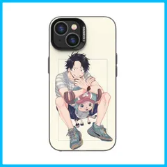 【特価セール】Mainoyo iphone 15用 ケース カバー アニメ 漫画 かわいい 萌え ワンピース one piece チョッパールフィロー 人気 綺麗 グッズ スマホケース (チョッパー3 iphone 15)