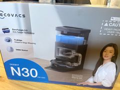 新品/未使用ECOVACS DEEBOT N30 PRO OMNI BLACK エコバックス　ロボット掃除機　掃き掃除拭き掃除両用　黒