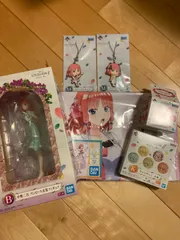 五等分の花嫁　一番くじ　フィギュア　あなたと一緒に。　二乃コンプセット