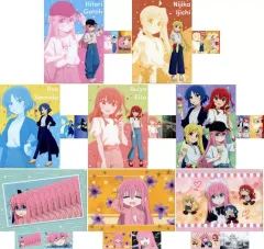 【中古】クリアファイル 全8種セット A4クリアファイル＆ステッカーセット 「一番くじ ぼっち・ざ・ろっく! VOLUME 2」 G賞