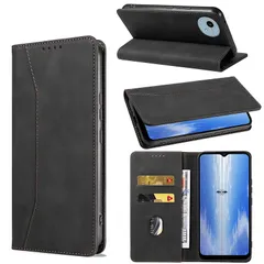 KWATUNG aquos wish4 用 ケース 手帳型 おしゃれ aquos wish 4 sh-52e ケース 手帳型 肌感レザー アクオスwish4ケース 手帳型 内蔵マグネット 耐衝撃 カード収納 スタンド機能 AQUOS wish4 手帳型 ケ 0