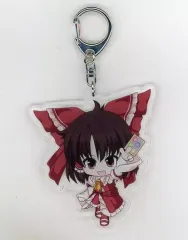 【中古】キーホルダー・マスコット(キャラクター) [単品] 博麗霊夢 ダブルアクリルキーホルダー 「Switchソフト 不思議の幻想郷 TOD -RELOADED-」 予約特典