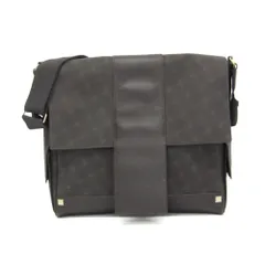 ダンヒル(Dunhill) メンズ レザー,PVC ショルダーバッグ ダークブラウン