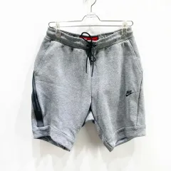 Nike(ナイキ） メンズ テックフリース ショートパンツ グレー M ジンの感覚