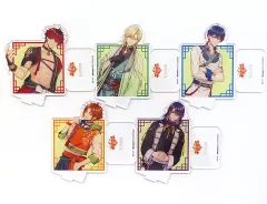 【中古】アクリルスタンド・アクリルパネル [単品] 集合 アクリルスタンド5種セット 「Switchソフト 燃えよ! 乙女道士 ～華遊恋語～ WonderGOO限定アクリルスタンドセット」 同梱特典