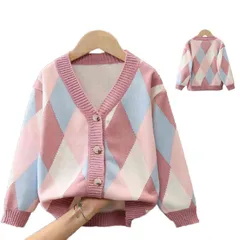 カーディガン キッズ 女の子 Vネック 子供 長袖 シンプル 100 110 120 130 140 150 160cm 子供服 裏起毛 おしゃれ 幼稚園 保育園 通園 グッズ 新入園 新入学 かわい#sjxjz50