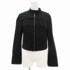 ボナジョルナータ BUONA GIORNATA ジャケット ブルゾン ジップアップ ショート丈 M 黒 ブラック /JSのサムネイル