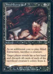 【中古】マジックザギャザリング 42/143[C]：【APC】【FOIL】Mind Extraction/精神摘出
