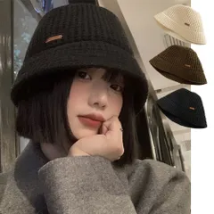 ニット帽子 レディース バケットハット