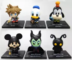 【中古】トレーディングフィギュア 全6種セット 「コレキャラ! キングダムハーツ」