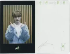 【中古】キャラカード リノ(Stray Kids) メンバー別ポラロイドフォトカード+透明フレームカード 「CD ODDINARY」 SOUNDWAVE限定 2種セット購入特典ラッキードロー景品第2弾