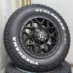 【新品4本セット】デリカD5 カローラクロス RAV4 CX5 16インチ レクセルホイール インフェルノ ヨコハマ ジオランダー X-AT G016 225/70R16