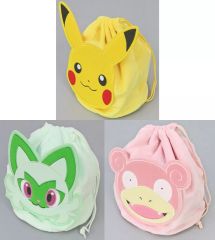 [중고] 가방 전 3종 세트 프리미엄 건착 버니티 파우치 [포켓 몬스터]