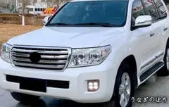 【美品・未使用新品】トヨタランドクルーザー用 200 2012-2015ダイナミックウィンカー機能付きLEDカーヘッドライト 12V カードライビングライトc11