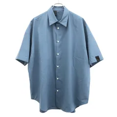 N.HOOLYWOOD COMPILE エヌハリウッド コンパイル 24SS HALF SLEEVE BIG SHIRT ハーフスリーブナイロンビッグシャツ 2241-SH12-010 ブルー 38のサムネイル