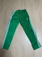 adidas(アディダス) 緑 3 ライン トレーナー L