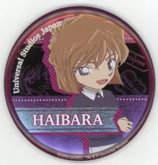 【中古】バッジ・ピンズ 灰原哀 「名探偵コナン・ワールド コレクタブル缶バッジ」 ユニバーサル・スタジオ・ジャパン 2018限定