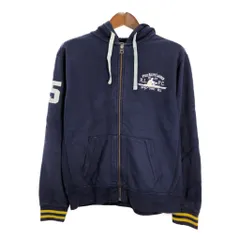 Polo by Ralph Lauren ポロ ラルフローレン パーカー ワンポイントロゴ ネイビー (メンズ L) 中古 古着 R4248