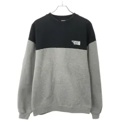 VETEMENTS ヴェトモン 20AW 2トーンスウェットトレーナー UAH21TR527 グレー×ブラック XSのサムネイル