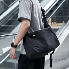 ショルダーバッグ レディース 軽い 斜めがけバッグ 大きめ 通学 通勤 軽量 ポケット多い メッセンジャーバッグ 大容量 女性 カバン スポー