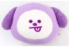 [중고] 쿠션 본체 CHIMMY(지민) BT21 5주년 기념 레인보우 컬러 쿠션 퍼플 [BT21 5주년 기념 아트전 ~Always together~]