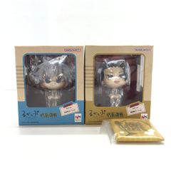 ◎メガハウス フィギュア るかっぷ 五条悟＆夏油傑 スーツVer. 2点セット 夏油のみミニ座布団特典あり 未開封品