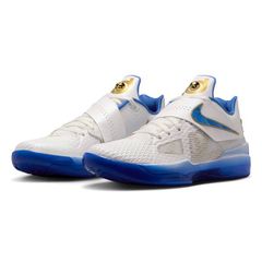 NIKE KD 4 'THE REAL MVP' ナイキ ケーディ 4 ケビン デュラント 2025年 復刻 【MEN'S】 summit white/hyper royal-metallic gold IB3546-100