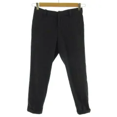 アーバンリサーチ URBAN RESEARCH パンツ スラックス ス テーパード トライプ グレー ブルー 青 36
