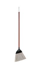 【迅速発送】日本クリンテック 穂先が洗えるほうき セミロング かため 幅22cm 長さ82cm 屋外 強いコシ 化繊繊維 カビ・腐食に強い 土砂や重たいゴミなどの掃除
