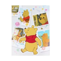 【メール便】くまのプーさん メモ帳 パタパタメモ フォト ディズニー サンスター文具 新学期準備文具 キャラクター グッズ 