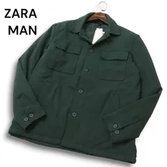 【新品 未使用】 ZARA ザラ マン 現行タグ 秋冬★ 中綿 ワーク ジャケット Sz.M メンズ