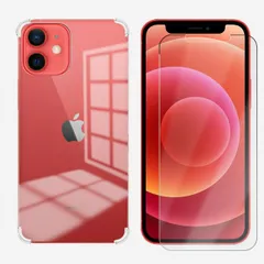 [CTAF101] iPhone12 mini 四隅がエアクッション構造 衝撃吸収 落下・すり傷防止/ワイヤレス充電対応/滑り止め 薄型 カバー アイフォン12mini アイホン12mini アイフォン12mini アイフォン シリコン TPU素材 ソフトケー