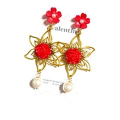真実の薔薇 ピアス2