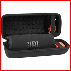 【特価商品】Charge5/Charge4 Bluetoothスピーカー （ケースのみ）JBL 専用保護収納ケース完全対応-Aenllosi (ブラック)のサムネイル