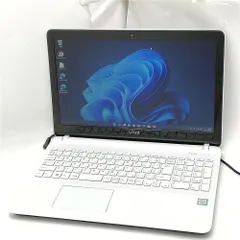 赤字覚悟 Wi-Fi有 中古ノートパソコン ソニー VAIO VJS151C11N ホワイト 第6世代 Core i3 8GB DVD 無線 カメラ Windows11 Office 即使用可