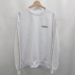 ◇ Θ CONVERSE コンバース 文字入り 長袖 長袖Tシャツ サイズLL ホワイト系 レディース メンズ E 【1506300019708】