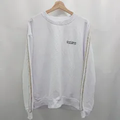 ◇ Θ CONVERSE コンバース 文字入り 長袖 長袖Tシャツ サイズLL ホワイト系 レディース メンズ E  【1506300019708】