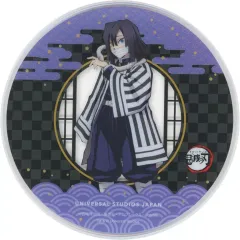 【中古】コースター 伊黒小芭内 アクリルコースター 「鬼滅の刃」 ユニバーサル・スタジオ・ジャパン2024 刀鍛冶の里 ひょっとこ亭 ドリンクメニュー注文特典