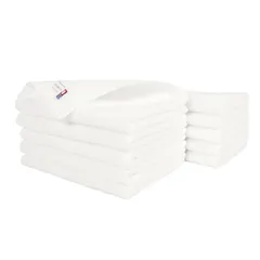 【特価セール】オルタ(oruTa) 今治タオル フェイスタオル 10枚セット 薄手 速乾 かさばらない 200匁 日本製 自然派 スポーツ 手洗い お風呂 綿100 ホワイト