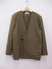 クワギ バックスリットジャケット/QUWAGI セットアップ販売中