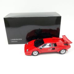 京商オリジナル 1/18 ランボルギーニ カウンタック LP500S (レッド) ミニカー ※中古