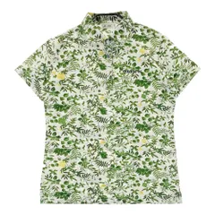 サイズ：M ADIDAS GOLF アディダスゴルフ  半袖ポロシャツ 花柄 ホワイト系 [240101534865] ゴルフウェア レディース ストスト