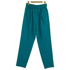 green label relaxing グリーンレーベルリラクシング イージー テーパードパンツ size38/ターコイズ